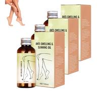 Swellclear Massage Oil for Legs, Swell Clear Massage Oil, Body Care Essential Oils, Reduce Leg Swelling Naturally, Comfortable and Moisturizing (3pcs)