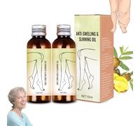Swellclear Massage Oil for Legs,Swell Clear Natural Massage Oil,Fast-Absorbing and Non-Greasy Texture,Reduce Leg Swelling Naturally Relief for All Skin Leg and Body Massage (2)
