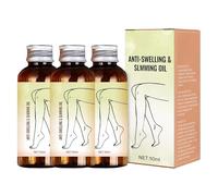 Swellclear Massage Oil for Legs, Swellclear Massage Oil, Reduce Leg Swelling Naturally for Women and Men, Suitable for All Skin Types (3pcs)