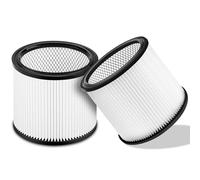 Swellv 90304 Replacement Filter Compatible with Shop-Vac Shop Vac 90304, 90350, 90333,903-04-00, 9030400,fits most 5 Gallon and above Wet/Dry Vacuum Cleaners (2 Pack)