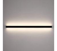 SWEMOPP Minimalist Linear LED Vanity Light Dimmable Metal Wall Sconce Indoor Long Strip Modern LED Wall Lighting Fixture Farmhouse Vintage Industrial Wall Lamp For Bedroom Bedside Hallway Living Room