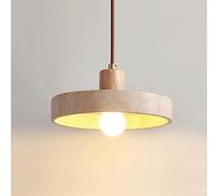 SWEMOPP Natural Stone Pendant Light for Kitchen Island Large Modern Marble Hanging Lamp Mid Century Pendant Lighting Vintage Industrial Farmhouse Chandelier for Dining Room Table Bedroom Hallway