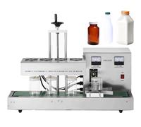 SWENEEN Commercial Automatic Aluminum Foil Sealing Machine,2200w Continuous Belt Sealing Machine,Automatic Continuous Sealing Machine,120mm,10