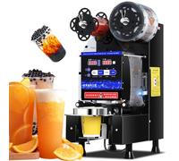 SWENEEN Cup Sealing Machine 90/95mm Tea Machine Automatic 540-760 cups/h Cup Sealer Digital Control LCD Panel Electric Cup Sealer for Milk Tea