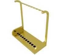 SWENEEN Floor-Standing Billiard Cue Rack With 11 Holes, Iron Pool Stick Storage Holder For Billiard Room, Bar, Club, Office, And Gym,Gold