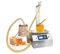SWENEEN Liquid Filling Machine, Automatic Viscous Honey Bottle Weighing Filler Machine, Commercial with LCD Digital Control, Counting
