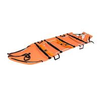 SWENEEN Portable Folding Roll Stretcher-Emerncy Stretcher For Fire,Hospital,Clinic & Home Use,Multifunctal Green For Quick Patient Transport,Orange