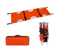 SWENEEN Simple Multi-Function Stretcher For Lifting People,Portable Folding Emergency Stretcher,Fire Emergency,Search And Rescue Equipment, Hospital,Orange