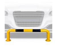 SWENEEN U-Shaped Guardrail Anti-Collision Bar,High Visibility Anti-Collision Parking Post,U Shape Bollards for Driveway Garage Parking,for Garages Schools,1500x300mm
