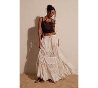 Swept Away Maxi Skirt by free-est at Free People in Clean Ivory, Size: Medium - female