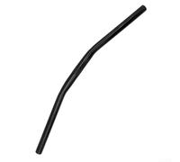 Swept Back Cow for horn Handlebars 25.4x560mm Alloy Narrow Curved Bike Bar | Silver Alloy, Curved Design For Cruisers & Dragsters, 560mm Width, 25.4mm Clamp, Flat Or Raised Mount