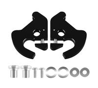 SWESGI Luggage Rack Sissy Bar Latch Clips Side Plate Mounting Bracket Grommet Quick Release Hardware for Harley Touring Electra Road Street Glide Road King Softail Dyna Sportster 1986-2024