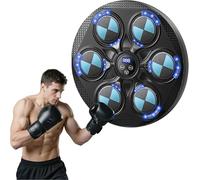 Swetfela Music Boxing Machine,Bluetooth Music Boxing Machine with Boxing Gloves,15 Speed Modes Musical Boxing Machine,Smart Wall Mounted Boxing Machine Target Training