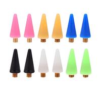 SWETRACE 12pcs Nail Picker Pen Replacement Wax Tips Set with Multi- for Manicure Rhinestones Application Nail Art Tools for Professional and Home Use