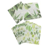 SWETRACE 2 Packs Adorable Party Napkins with Strong Water Absorption, Natural Pulp Decorative Napkins for Home and Holiday Parties, 20 Sheets Per Pack, Vivid Patterned Tissue Paper