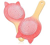 SWETRACE 2 Pcs Detangle Hair Brush for Women with Massage Function Abs Material Break-free Brushing Suitable for Wet and Dry Hair for Personal Use