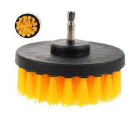 SWETRACE 2pcs Drill Brush Power Scrubber Attachment Kit for Efficient Cleaning Car Interior and Grout Multi-purpose Plastic and Metal Household Cleaning Brushes for Vehicles and Home