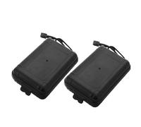 SWETRACE 2pcs Small Arrows Holder Box for Pe Black Portable Arrowhead Case