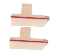 SWETRACE 2pcs Wooden Piano Mutes Fabric Surface Piano Tuning Tools Pure Sound Quality and Multifunctional Design Suitable for Scenarios