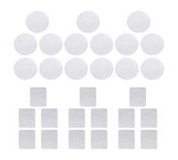 SWETRACE 30pcs Metal Stickers Empty Palette Sticker Iron Material Silver Color Firmly Pasted Not Easy to Fall for DIY Makeup Palette Creating Your