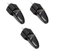 SWETRACE 3pcs Fishing Dive Boards Plastic High-strength Planer Boards with Precision Depth Control Efficient Bait Release Black for Saltwater Fishing and Trolling