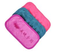 SWETRACE 3Pcs Lash Extension Forehead Pads Soft Fabric Eyelash Holder Pads Rectangle Lash Grafting Pallet for Beauty Salon and Makeup Use