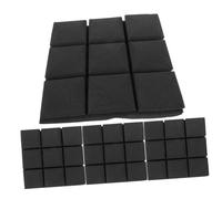 SWETRACE 4pcs Acoustic Foam Panels Fireproof Soundproofing Foam for Walls Doors Recording Studios Home Theaters Echo Reducing Sound Absorption Padding