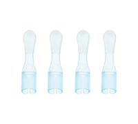 SWETRACE 4Pcs PC Silicone Ear Picks Visible Earwax Removal Tools Replacement Accessories with Storage Box for Ear Care and Wax Cleaning in Health Care