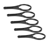 SWETRACE 5pcs Black 20-inch Plastic Filter Housing Wrench Spanner for Water Purifier Canister Replacement under Sink Water Filter Tool Compatible with 20-inch Bottles for Home