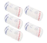 SWETRACE 5pcs White Spandex Breathable and Flexible First Aid Sports Wrap Good Elasticity for Wound Care and Injury Support