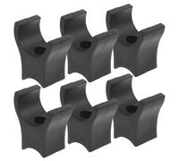 SWETRACE 6pcs Universal Wheelchair Support Blocks Plastic Seat Rail Guides Sturdy Structural Support Accessories for Adult Wheelchair Mobility Aids