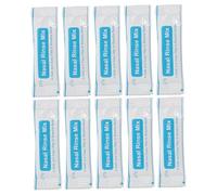 SWETRACE 80pcs Nasal Salt Packets Nose Cavity Protector Individually Packaged Safe and Effective Plastic Material for Nasal Wound Care Suitable for Adults