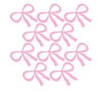 SWETRACE Acrylic Bow Drink Markers Reusable Wine Glass Identification Tags 20pcs for Glassware and Drink Cups for Birthday and Party Decoration