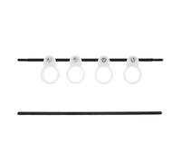 SWETRACE Adjustable Guitar Finger Spreader Trainer for Saxophone and Bass, Plastic Finger Exerciser Tool to Enhance Learning Efficiency at Home Or School,