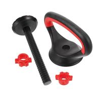 SWETRACE Adjustable Kettlebell Handle and Dumbbell Conversion for Weightlifting with Stable Base Comfortable Pvc and Steel Grip for Home Gym and Outdoor Workout Equipment