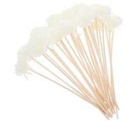 SWETRACE Aroma Diffuser Flower Reeds 30Pcs 21Cm Natural Rattan Replacement Sticks for Office Home and Bathroom Scenting