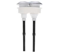 SWETRACE Closestool Push Button Toilet Water Tank Button Replacement Universal Oval Dual Flush Toilet Parts for Hotels Homes Repair