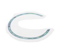 SWETRACE Color-changing Guitar Sound Hole Decal Inlay Sticker Self-adhesive Rosette Decoration for Acoustic Guitars Easy Stick Application Gentle Surface Versatile Musical Instrument Edge