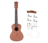 SWETRACE DIY Ukulele Kit with Assorted Color Graffiti Design Manual Assembly Musical Instrument for Beginners Complete Parts for Hand-brain Coordination and Long-term Use