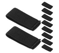 SWETRACE Elastic with Secure Grip and Elastic Design for Men 10pcs Nylon Belt Retainers for Backpack Straps during Camping Trips