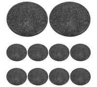 SWETRACE Electric Foot File Replacement Abs Material 10pcs with Coarse Grit Sturdy Pads for Effective Dead Skin Removal and for Callus Remover