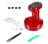 SWETRACE Electric Scraping Massager Handheld Device with 9-Speed Adjustment and LCD Display for Pressure Point Massage and Back Therapy, Ergonomic Abs Design with Intelligent Timing