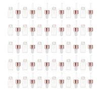 SWETRACE Essential Oil Dropper Bottles 3ml Glass Refillable Dropper Bottles 30pcs with Leak-proof Tight Seal for Travel and Aromatherapy