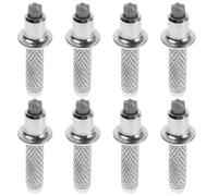 SWETRACE Hiking Pole Accessories 8Pc Tungsten Steel Walking Stick Tips with Stable Grip for Mountain Trekking and Outdoor Activities