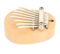 SWETRACE Miniature Eight-tone Kalimba Thumb Piano Lightweight Accurate Tone Pine Metal Musical Instrument for Beginners Music