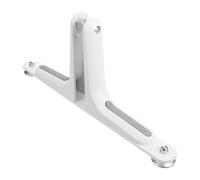 SWETRACE Mobile White Divider Stand Base with Thickened Stable Metal Bracket and Wear-Resistant Feet for Office and Home Privacy Screen Partition Support