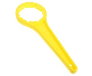 SWETRACE One Stop Wrench Plastic Drum Bung Wrench with Multifunctional Design and Compact Portable Features, Ergonomic Barrel Cap Remover and Bucket Lid Opening Tool for Settings
