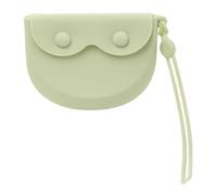 SWETRACE Pink Silicone Convenient Denture Case Portable Retainer Holder Clean Storage Space Storage Supplies Suitable for Pocket Or School Bag