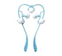 SWETRACE Portable Manual Cervical and Abs Material for Loosening Tense Muscles with Five Firm and Focusing on Pressure Points, for Home and Indoor Sports Relaxation