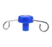 SWETRACE Portable Stainless Steel and Plastic Construction Iv Bag Hanger Hook with 3 Hook Style Secure Bottle Placement for Settings for Infusion Stand Rack in Hospitals